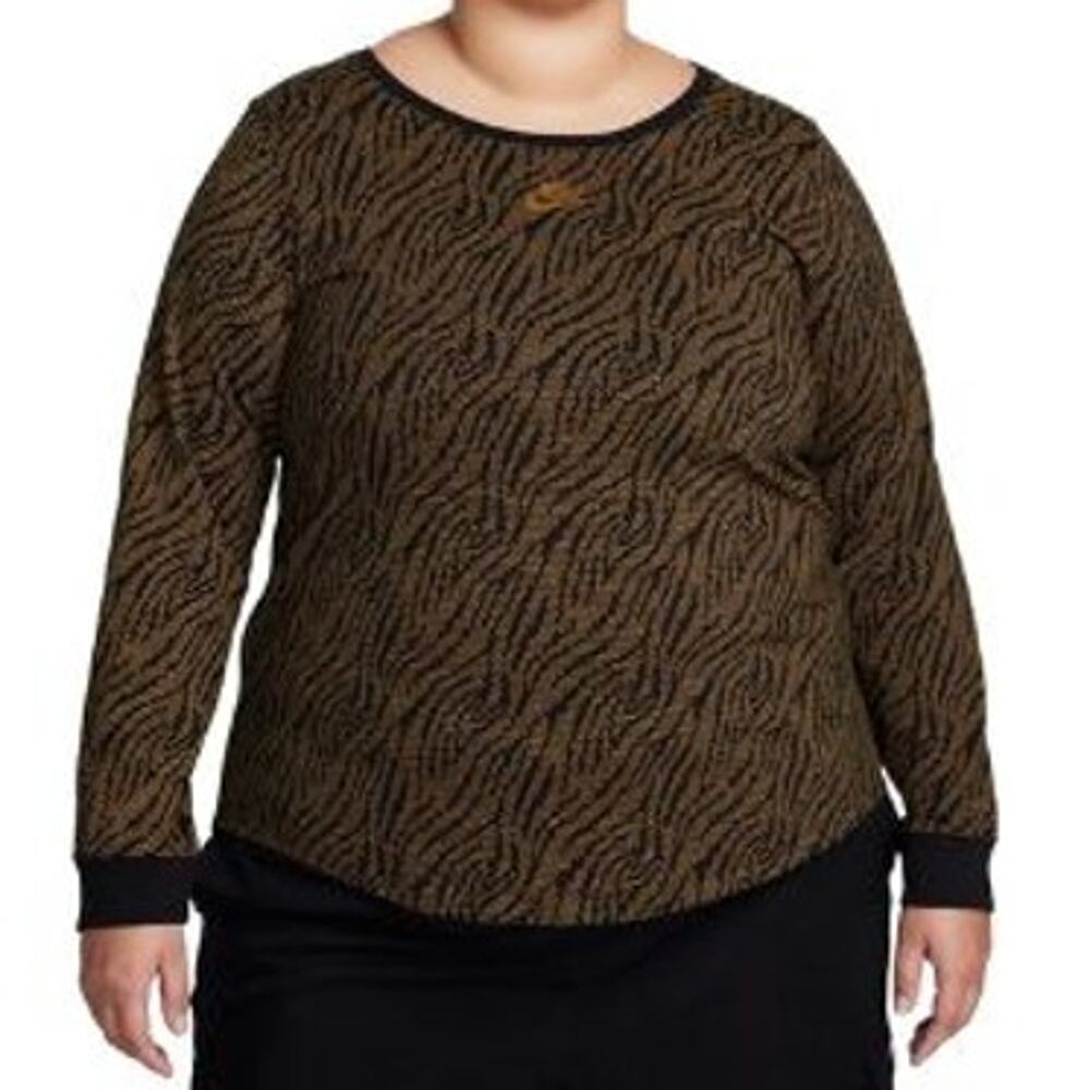 Nike Women’s 1X Long Sleeved Crew Tee Shirt - Picture 6 of 6